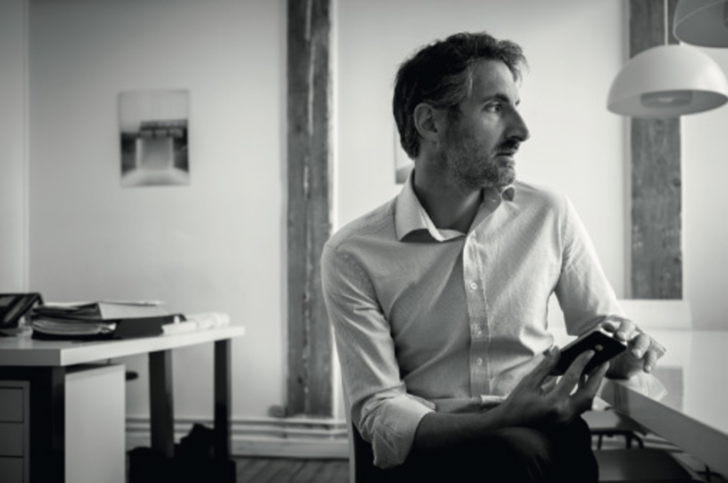 Portrait de Benoît Andrier, architecte du Patrimoine